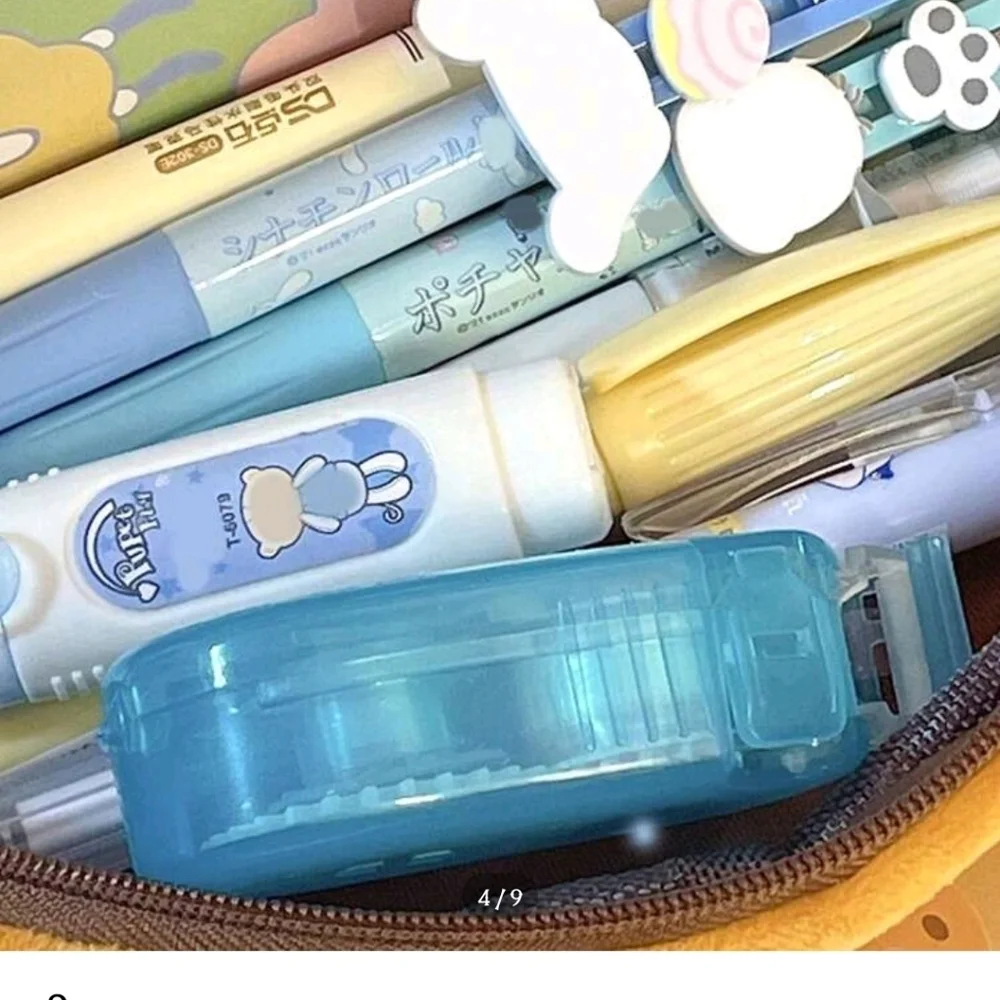 🤎🔹️ Hamburger🔹️shaped🍔 Pencil Case ✨️🤎